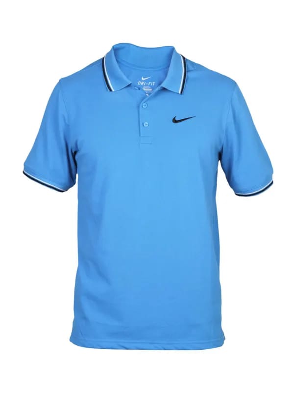 Nike Men's Blue Polo T-shirt