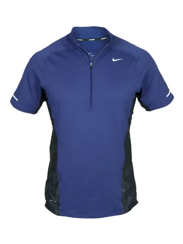 Nike Men's As Spher Navy Blue T-shirt