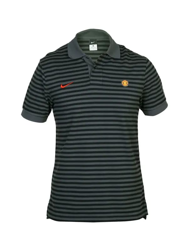 Nike Men's Grey Polo T-Shirt