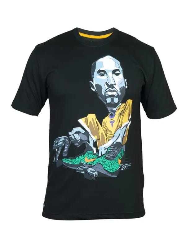 Nike Men's As Kobe Comic Black T-shirt