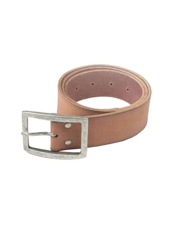 Wrangler Men Dusky Rose Leather Belt