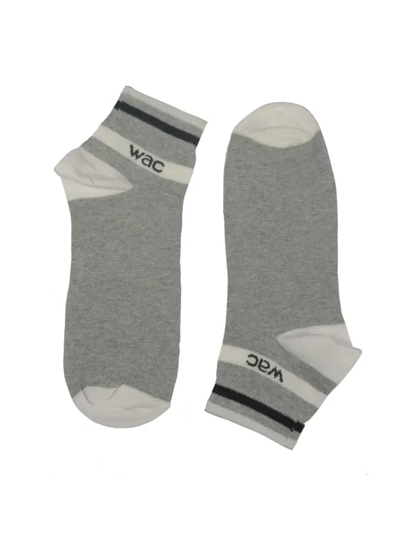 Wrangler Men's Dark Grey Melange Ankle Length Socks