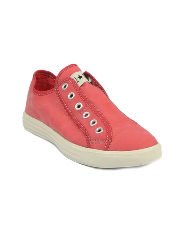 Converse Men's Chuck Slip Red Canvas Shoe