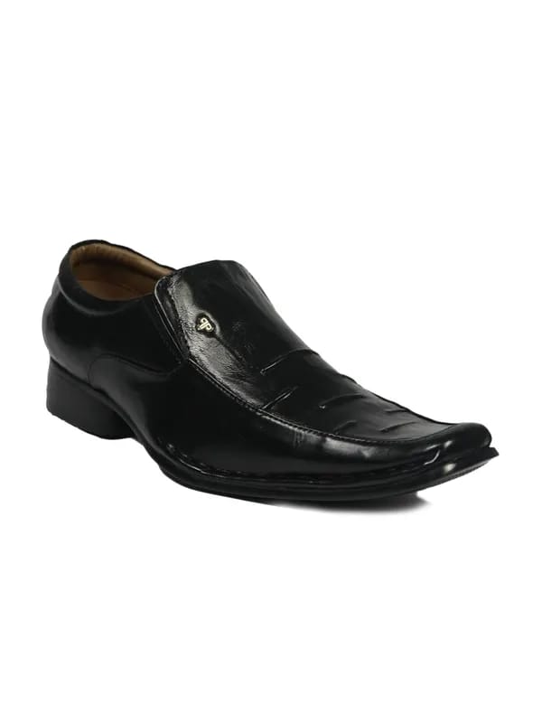 Provogue Men's Formal Black Shoe