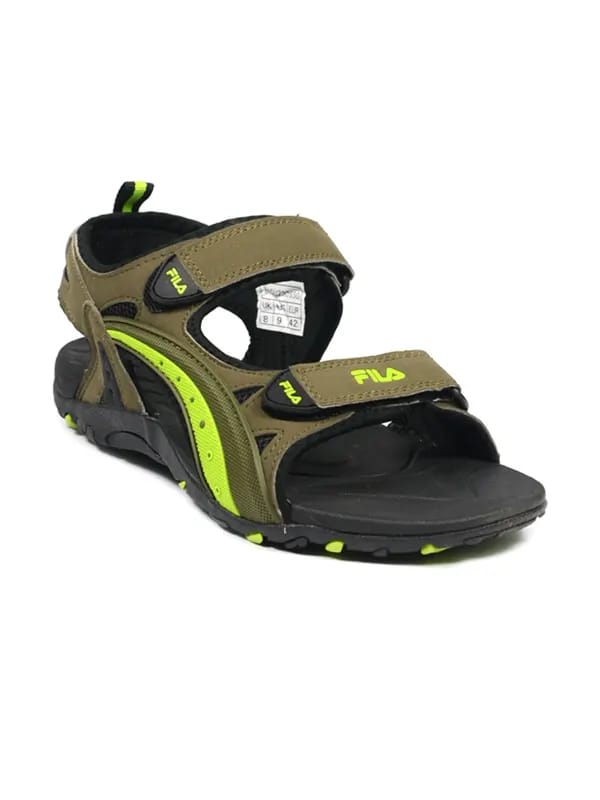 Fila Unisex Inferno Olive Green Floater