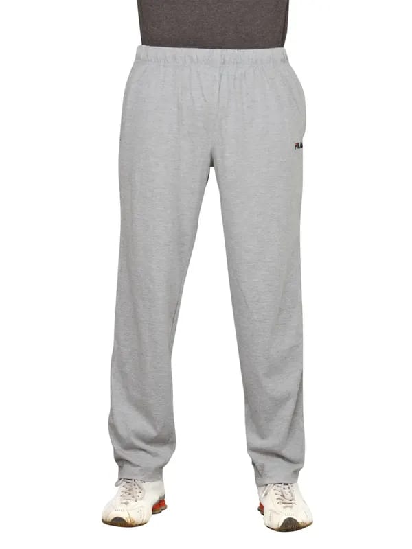 Fila Men's Basic Cotton Lower Grey Track Pant