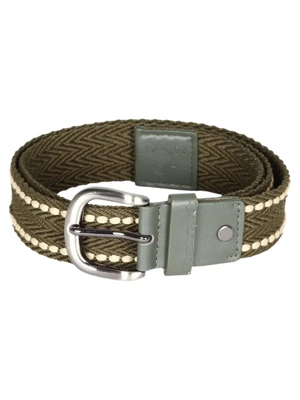 Fastrack Men Military Canvas Belt