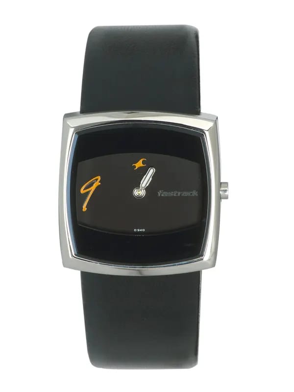 Fastrack Women Upgrades Analog Black Steel Watch