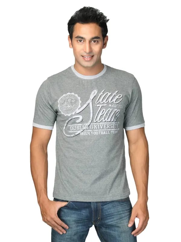 Locomotive Men Landon Grey T-Shirts