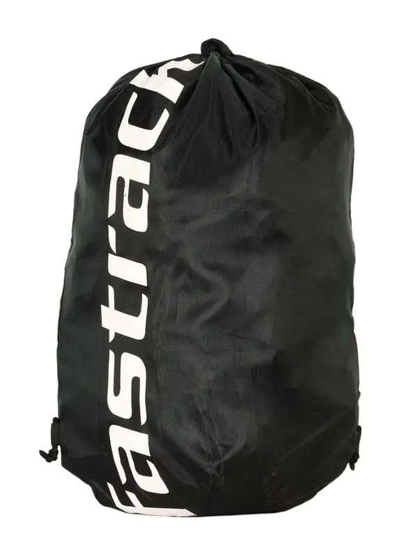 Fastrack Unisex Black White Printed Sling Bag