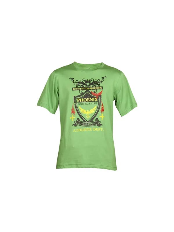 Doodle Boy's End Is Just Begining Green Kidswear