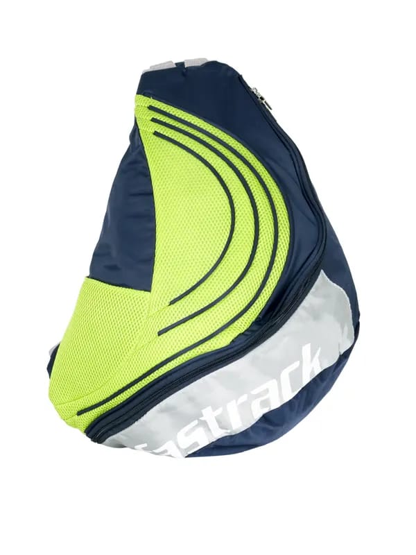 Fastrack Unisex Navy blue and Green Bagpack