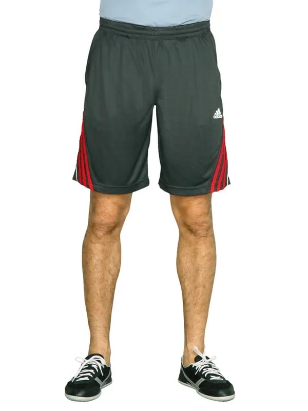 ADIDAS Men Adna 3s Shrt Kn Grey Shorts