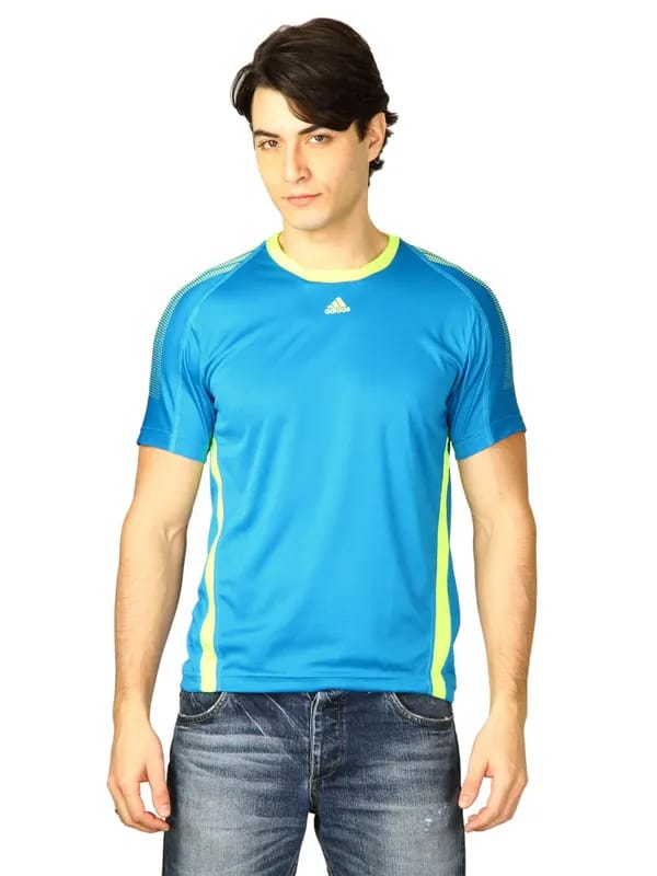 ADIDAS Men M Rsp Tee Blue T-Shirts