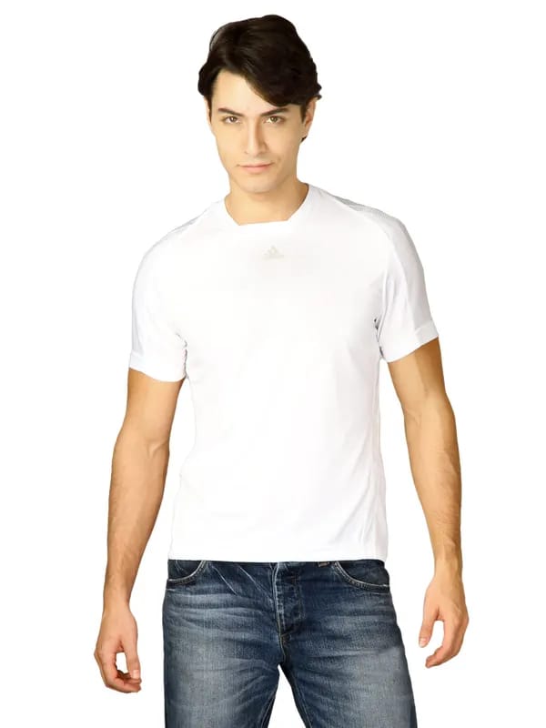 ADIDAS Men M Rsp Tee White T-Shirts
