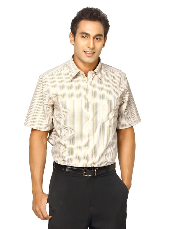 Indigo Nation Men Price catch Yellow Shirts
