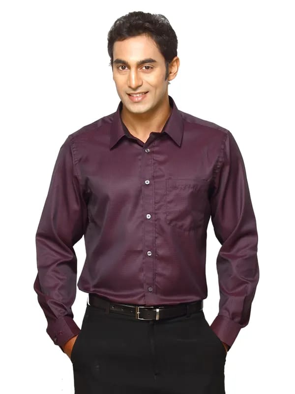 Indigo Nation Men Bling Technification Purple Shirts