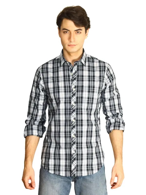 Scullers Men Scul Black White Shirt