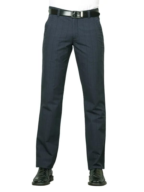 Scullers Men Scul Navy Blue Trousers