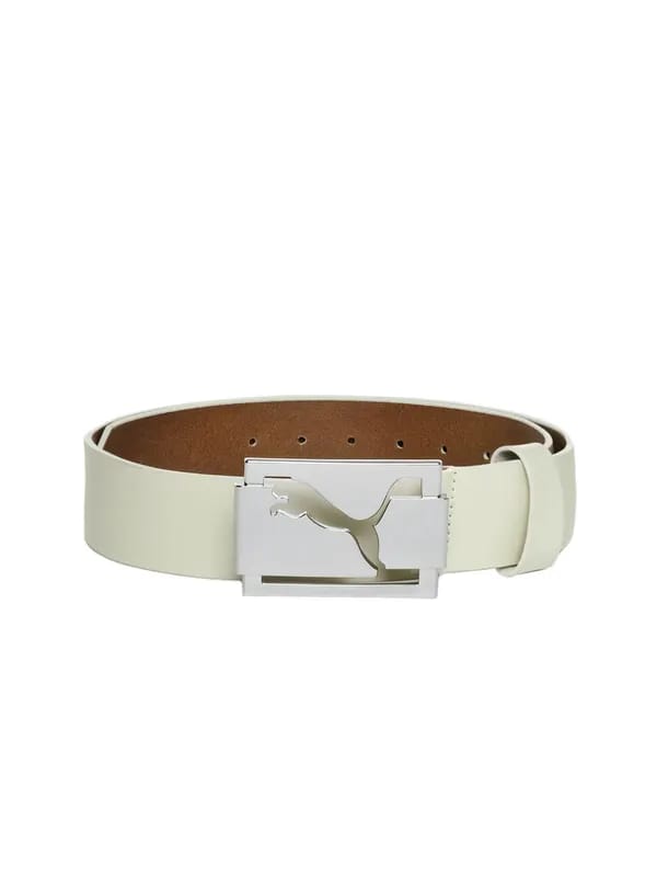 Puma Men White Belt