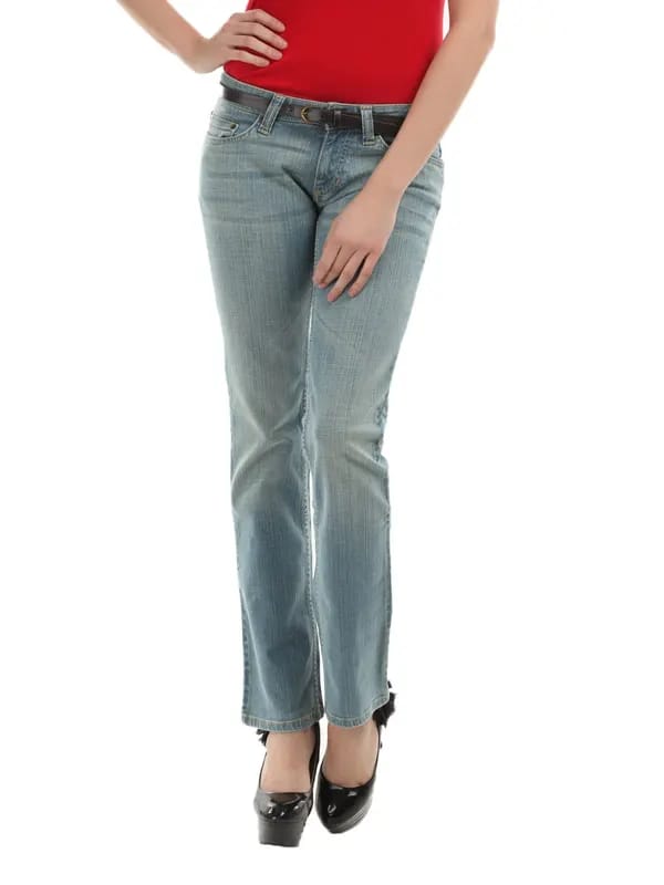 Lee Women Blue Cherrie Slim Fit Jeans