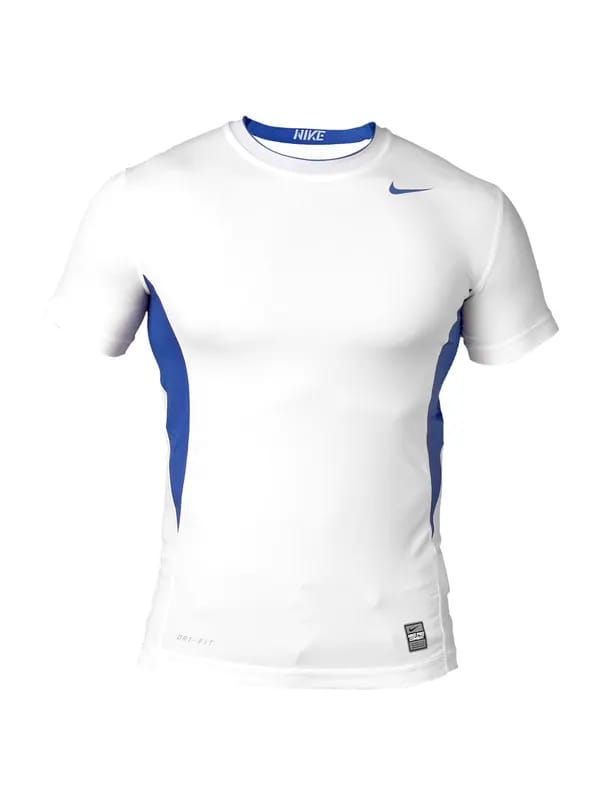 Nike Men Coolfitted White T-Shirts
