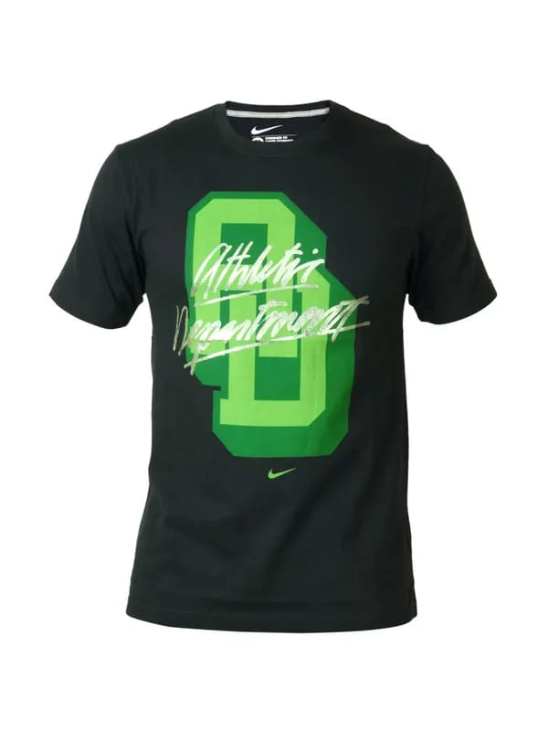 Nike Men As Ad Badge Black T-Shirts