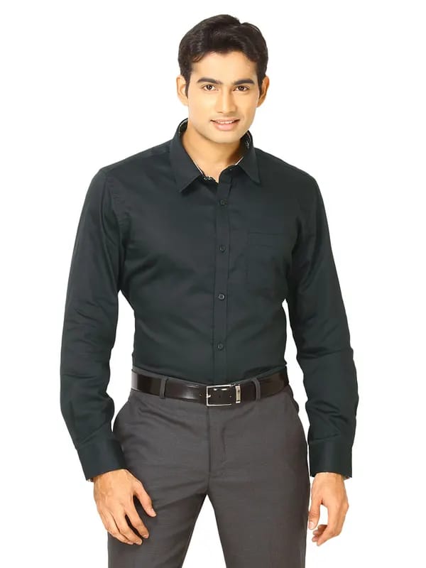 Indigo Nation Men BL Black Shirts