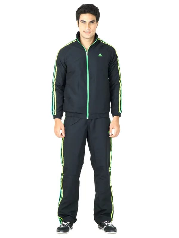 ADIDAS Men Ess 3s Suit Black Tracksuits