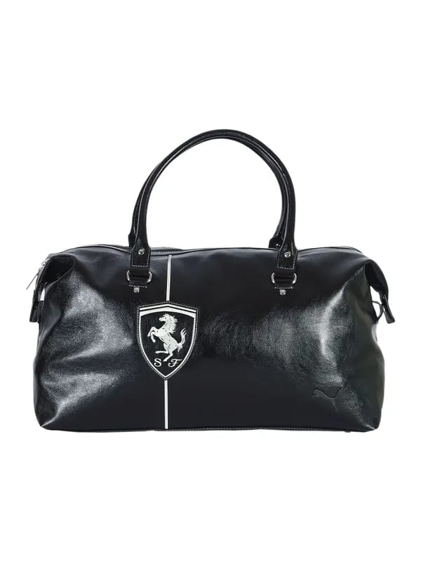 Puma Unisex Ferrari LS Weekender Black Duffle Bags