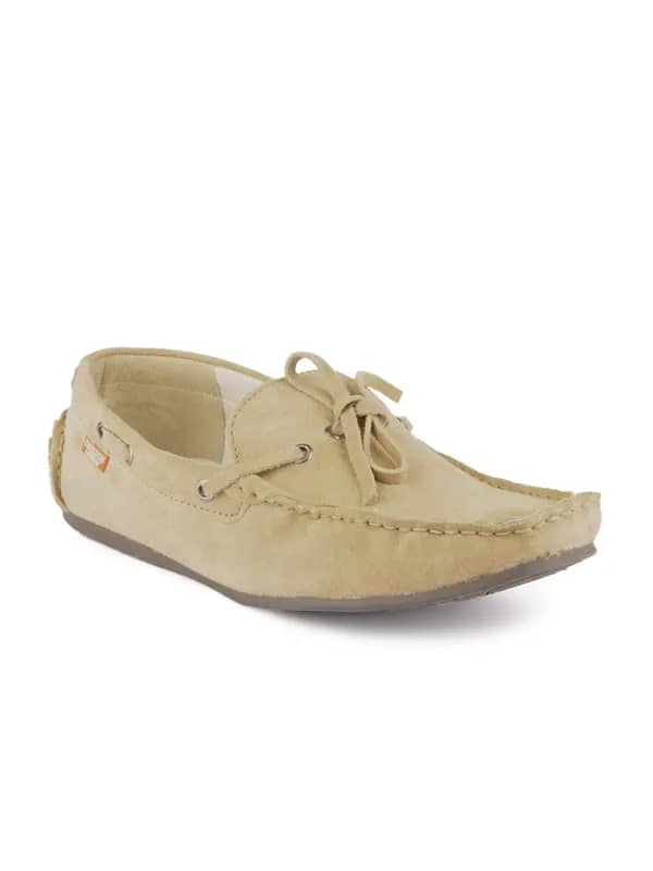 Carlton London Men Casual Beige Casual Shoes