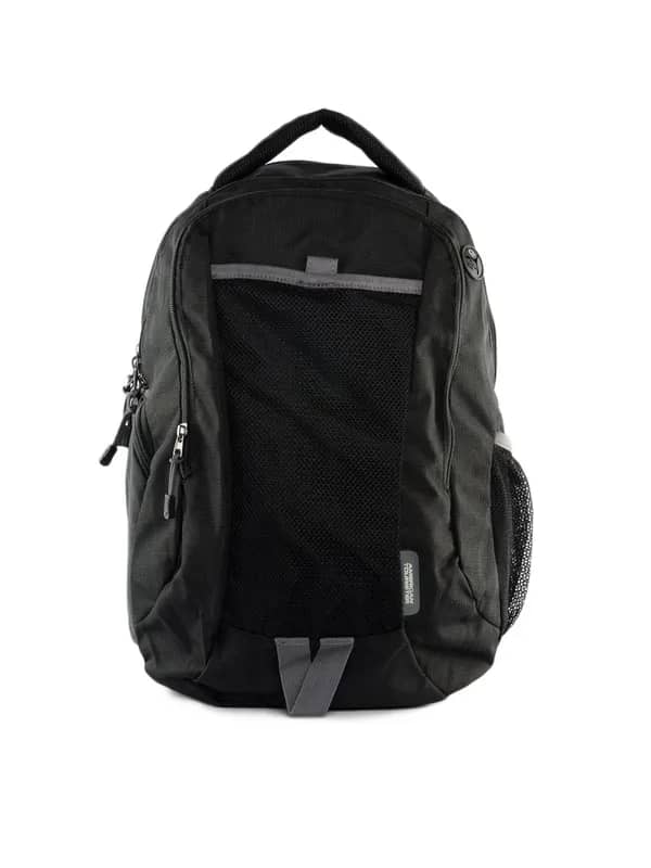 American Tourister Unisex Buzz Black Backpack
