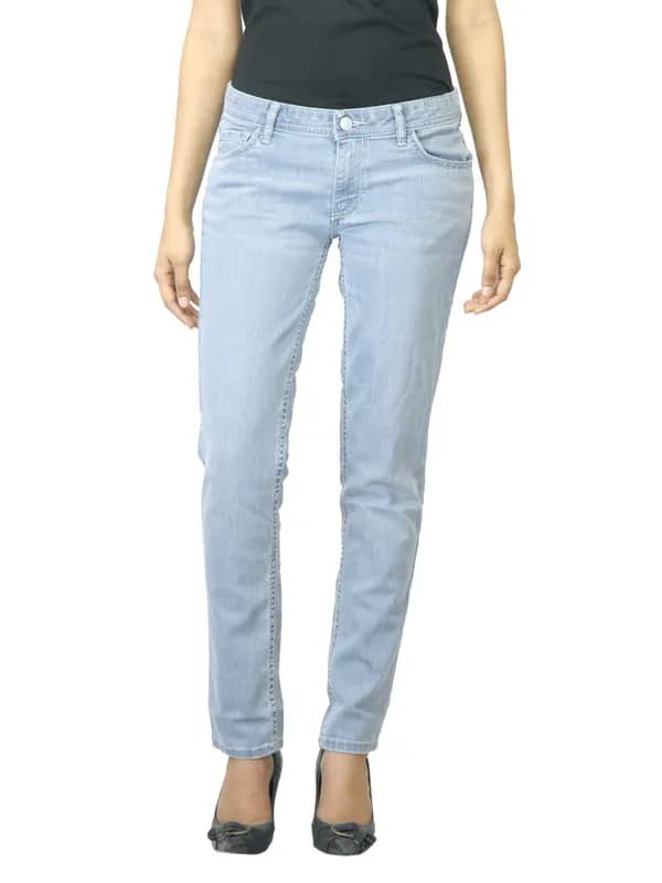 Jealous 21 Women Washed Blue Jeans