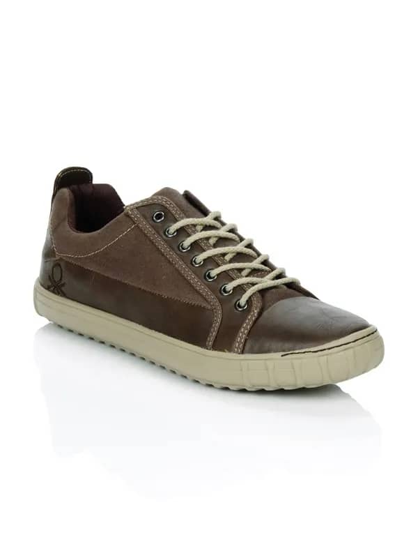United Colors of Benetton Men Brown Shoes