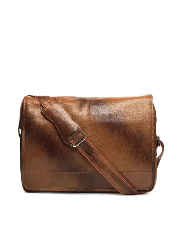 Tortoise Unisex Brown Laptop Bag