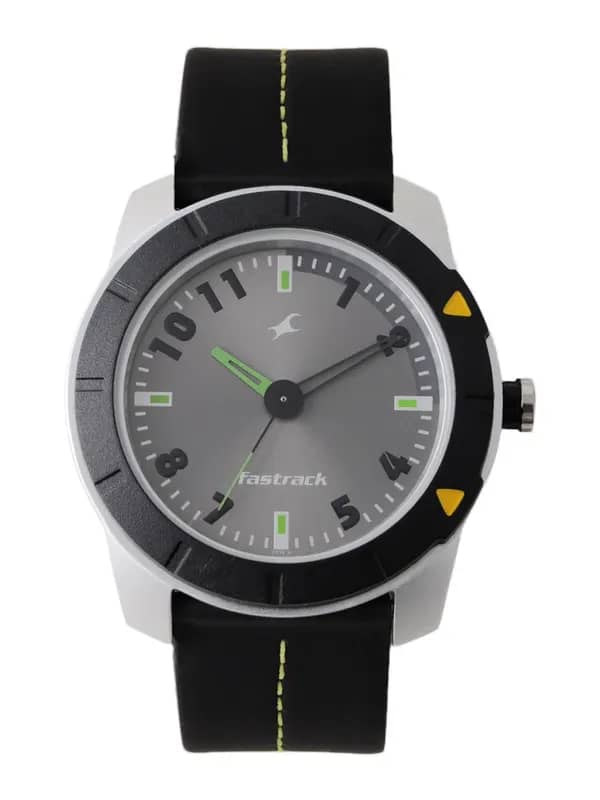 Fastrack Men Grey Dial Watch NA3015AL02