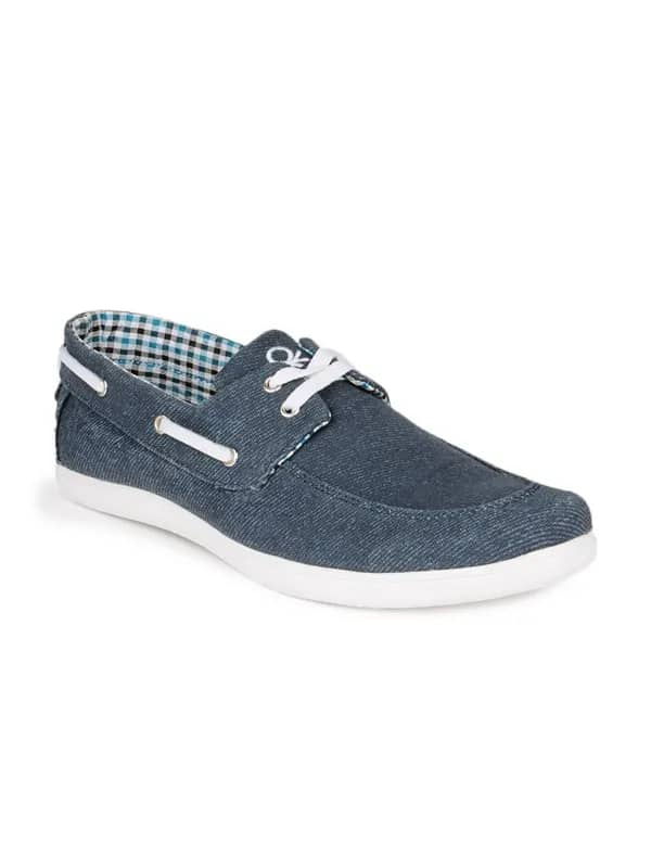 United Colors of Benetton Men Blue Shoes