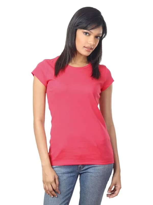 United Colors of Benetton Women Pink T-shirt