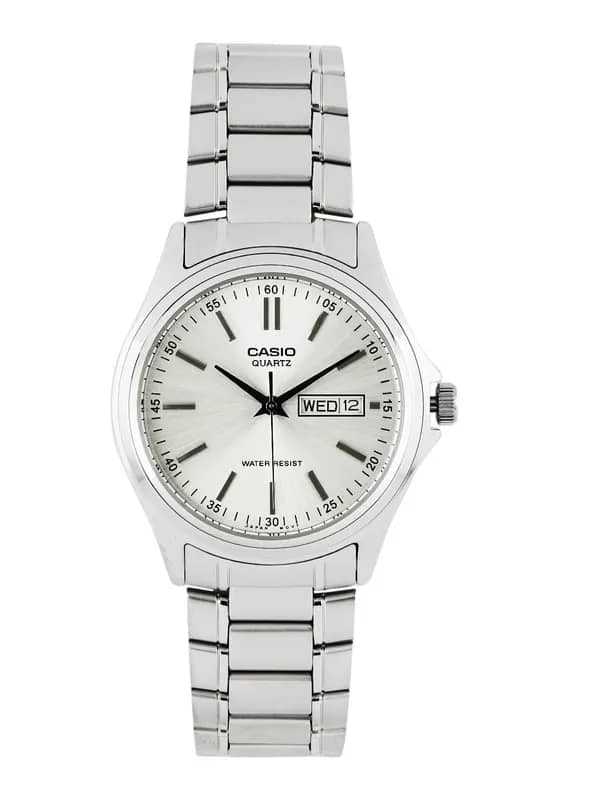 Casio Enticer Men Silver Analogue Watch MTP-1239D-7ADF(A205)