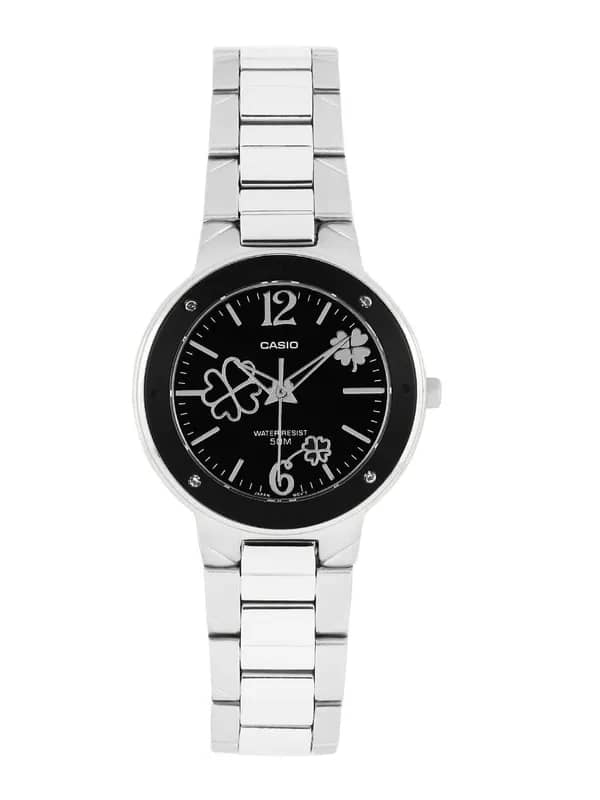 CASIO ENTICER Women Black Dial Watch A673