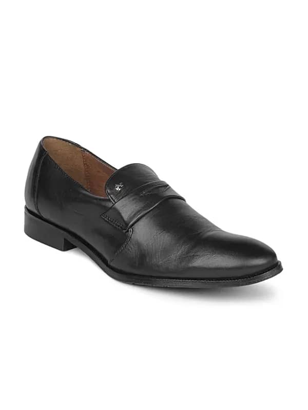 Arrow Men Black Formal Shoes